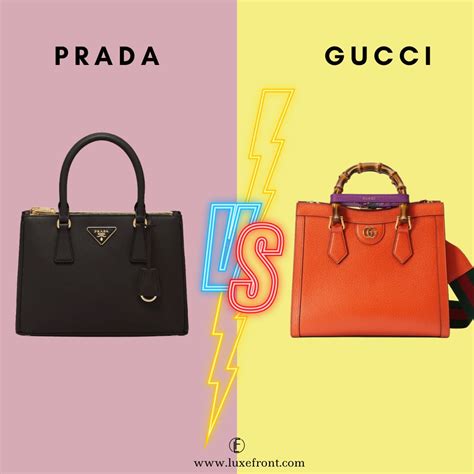 prada and gucci bags|difference between gucci and prada.